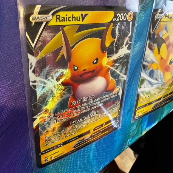 raichu v pokemon card value and Pikachu V Cards shuffle your deck. Pokémon TCG Raichu V Sword